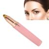 Electric Eyebrow Trimmer Shaver Women's Eyebrow Trimmer Rechargeable Epilator Hair Remover, Facial Razors for Face Lips Nose Facial Hair Removal Pink view 3