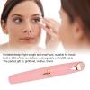 Electric Eyebrow Trimmer Shaver Women's Eyebrow Trimmer Rechargeable Epilator Hair Remover, Facial Razors for Face Lips Nose Facial Hair Removal Pink view 4