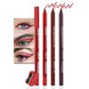 evpct 3Pcs Red & Ruby Red & Wine Red Gel Glitter Eyeliner Pencils Set for Women Waterproof Smudge Proof lapiz de ojos delineador de ojos contra el agua Eye Liner Makeup 14 17 18 view 1