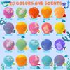 20 Pack Mermaid Bath Bombs for Girls Kids with Surprise Inside Mermaid Gifts for Girls Birthday Gifts Easter Christmas Princess Jewelry Natural Organic Bubble Shell Bath Bomb Set view 2