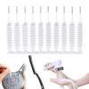 Gap Hole Anti-Clogging Cleaning Brush, Anti Clogging Cleaning Brush, Hailoyearn Shower Head Cleaning Brush, Hailoyearn Shower Head Brush, Suitable for Holes Larger Than 0.7mm in Diameter (10Pcs) view 1