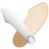 Baluue 5pcs Stainless Steel Makeup Spatula for Cosmetic Mixing Foundation Applicator Tool for Personal and Easy to Clean Ergonomic Design for Mixing Creams and Liquids view 3