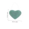 HAKIDZEL 3pcs Heart-Shaped Facial Cleansing Sponges for Women Exfoliating Deep Clean Soft Cosmetic Removal Pads Yellow Green and Pink for Skin Types view 4