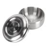 Stainless Steel Shaving Bowl with Lid - Beard Soap Bowl for Men, Durable & Anti-Slip Shaving Mug for Rich Lather, Perfect for Home & Salon Use view 1