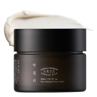 House of Dohwa Rice Makgeolli Eye Cream | Holiday Skincare Essential Made with Domestically Sourced Korean Rice | 30 ml (1.01 Fl Oz) | Korean Skin Care