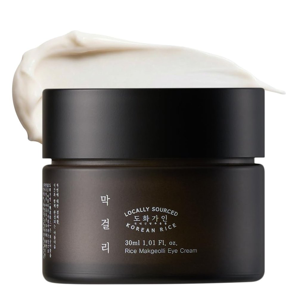 House of Dohwa Rice Makgeolli Eye Cream | Holiday Skincare Essential Made with Domestically Sourced Korean Rice | 30 ml (1.01 Fl Oz) | Korean Skin Care