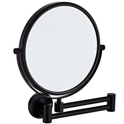 KJBIKBZPK Vanity Mirror, Wall Mounted Makeup Mirror with 10X Magnification, 8 Inch Double Sided Vanity Magnifying Mirror, Cosmetic Mirror Shaving Mirror for Bathroom Gold