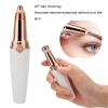 2 in 1 Electric Eyebrow Trimmer, Lipstick Shape Painless Hair Removal Machine, Versatile Hair Removal Tool for Face and Body view 3