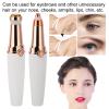 2 in 1 Electric Eyebrow Trimmer, Lipstick Shape Painless Hair Removal Machine, Versatile Hair Removal Tool for Face and Body view 4