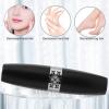 Electric Eyebrow Trimmer, Lipstick Shape Portable Facial Hair Remover, Portable Facial Epilator for Women (Black) view 3