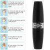 Electric Eyebrow Trimmer, Lipstick Shape Portable Facial Hair Remover, Portable Facial Epilator for Women (Black) view 4