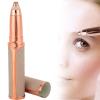 USB Electric Eyebrow Trimmer, Lipstick Hair Removal, Mini Beauty Tool, Effortlessly Create Perfect Eyebrow Shape (Golden) view 1
