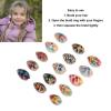 15PCS Sea Shell Hair Braid, DIY Decorative Accessories, Printed Shell Pendant Hair Hoop for Wedding and Party view 4