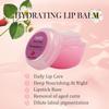 6 Pack Cute Lip Mask Sleeping Overnight for Dry Lips with Coconut Oil and Beeswax -Smoothing Hydrating Softening Plumoing Moisturizing with Small Lip Brush 6 Flavors Gift for Women 0.18 Oz view 4