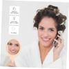 NOLITOY 2pcs Vintage Travel Makeup Mirror Compact Handheld Cosmetics Mirror for Women Wavy view 2