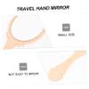 NOLITOY 2pcs Vintage Travel Makeup Mirror Compact Handheld Cosmetics Mirror for Women Wavy view 3