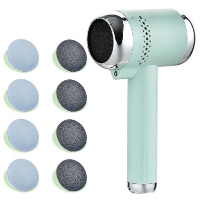 AKAIYUE Electric Callus Remover, Pedicure Tool for Feet for Men Women Dead Dry Crack Skin Calluses Electric Foot Callus Remover for Feet (Color : Blue)