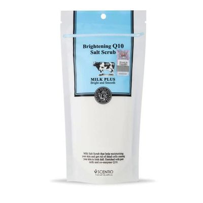 SCENTIO MILK PLUS Q10 SALT SCRUB (300 G)