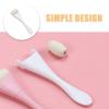 Baluue Volcanic Stone Double-Ended Facial Roller Oil Absorbing Skin Care Tool with Spoon Portable Face Massager for Oil Control and Radiant Complexion view 2