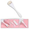 Baluue Volcanic Stone Double-Ended Facial Roller Oil Absorbing Skin Care Tool with Spoon Portable Face Massager for Oil Control and Radiant Complexion view 3