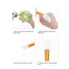 Soft Head Face Mask Brush, Soft Silicone Clay Mask Applicator for Foundation Cream Lotion, Makeup Facial Mud Masks Even Applicator, Face Mask Beauty Toolfor Beauty Salon Home Use, Blue view 2