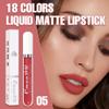 evpct 1Pcs Scarlet Red Liquid Matte Lipstick Lipgloss Set for Women, labiales mate 24 horas originales matte larga duracion 24 Hour Lipstick Lip Stains Long Lasting Waterproof 24, 05# view 2