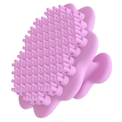 Baluue Silicone Facial Scrubber for Deep Cleansing and Exfoliating Manual Face Brush for Men and Women Gentle Skin Massage Tool Soft Silicone Wash Brush for Oily Skin and Blackhead