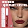 evpct 1Pcs Dark Red Liquid Matte Lipstick Lipgloss Set for Women, labiales mate 24 horas originales matte larga duracion 24 Hour Lipstick Lip Stains Long Lasting Waterproof 24, 16# view 2