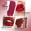 evpct 1Pcs Nude Pink Liquid Matte Lipstick Lipgloss Set for Women, labiales mate 24 horas originales matte larga duracion 24 Hour Lipstick Lip Stains Long Lasting Waterproof 24, 01# view 3