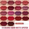 evpct 1Pcs Nude Pink Liquid Matte Lipstick Lipgloss Set for Women, labiales mate 24 horas originales matte larga duracion 24 Hour Lipstick Lip Stains Long Lasting Waterproof 24, 01# view 4