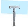 NOLITOY Classic Double-sided Manual Razor Holder for Men Vintage t Shape Shaving Machine with Blades Shaving Cream and Brush Lightweight Durable Design for Home and Travel Use view 4