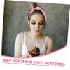 FRCOLOR Knotted Heart Headband for Women Candy-colored Valentine Day Hair Accessory Sparkly Design for Fashion-forward Looks Comfortable Fit Sweet and Feminine Style view 4
