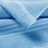 BOUTIQUO Ultra Soft Cotton Washcloths, Contains 12 Piece Face Cloths 12x12 inch, Ideal for Everyday use Face Towels, Compact & Lightweight Multi Purpose Washcloths - Sky Blue view 2