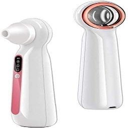 Blackhead Remover Pore Vacuum, Electric Facial Pore Cleaner Acne Comedone Removal USB Rechargeable Blackhead Extractor Tool with 3 Heads and Blackhead Remover Kit SuctionSafe, effective, painless, po