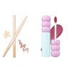 COLORGRAM Under Eye Highlighter Stick 03 Real Tone Fruity Glass Tint 09 Heartful Mulberry Bundle view 1
