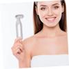 NOLITOY Hair Remover Trimmer Tool for Women Painless Armpit Leg Bikini Shaver Design Skin- for Daily Use Light Gray Color view 3