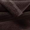 BOUTIQUO Ultra Soft Cotton Washcloths, Contains 12 Piece Face Cloths 12x12 inch, Ideal for Everyday use Face Towels, Compact & Lightweight Multi Purpose Washcloths - Chocolate Brown view 2