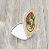 Caroline's Treasures Alaskan Malamute and Flowers Compact Mirror Decorative Travel Makeup Mirror for Women Girls Gifts Pocket Makeup Mirror Folding Handheld view 2