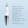 Blackhead Pore Vacuum Cleaner Remover, Facial Pore Cleaner Electric USB Rechargeable Acne Comedone Whitehead Extractor with 4 Probes and Blackhead Remover Kit Suction for Women & MenSafe, effective, view 2