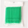 NOLITOY 100pcs Sanitary Eyelash Extension Cotton Swabs Disposable Micro Applicator Brush Lash Extension Removal Tool for Salon Home Use view 2