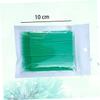 NOLITOY 100pcs Sanitary Eyelash Extension Cotton Swabs Disposable Micro Applicator Brush Lash Extension Removal Tool for Salon Home Use view 3