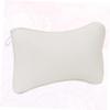 FRCOLOR Bathtub Pad Suction Cups Head Pillow for Bathtub Neck Shoulder Support Comfortable Spa Pillow White view 3