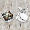 Caroline's Treasures Orcs Spooky Halloween Compact Mirror Decorative Travel Makeup Mirror for Women Girls Gifts Pocket Makeup Mirror Folding Handheld view 3