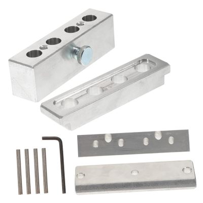 FOMIYES DIY Lip Balm Maker Kit Lipstick Mold Easy-use Aluminum Molding Tool for Custom Lipstick Stylish and Portable Design for Crafting and Home Use