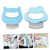 Happyyami 2pcs Pet Grooming Combs Wear-resistant Dog Massage Brushes Compact Design for Removal for Cats and Dogs Includes Cat Face Cloud Shape Combs view 2