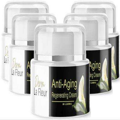 5 Pack- Derm La Fleur Cream - Derm La Fleur Anti-Aging Cream, Derm La Fleur 5 Bottle For 150 Days, Derm LaFleur Plus, DermLaFleur, Derm La Fleur Face Mask, Derm Lafleur Deluxe Anti Aging, DermLaFleur.