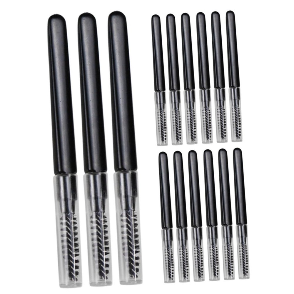 HAPINARY 20pcs Professional Eyebrow Brush Gel Makeup Tool Hair Line Comb Eyebrow Brush