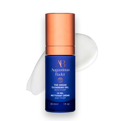 Augustinus Bader The Cream Cleansing Gel  Luxury Gentle Hydrating Face Cleanser  Removes Impurities & Excess Oil While Supporting Skin Barrier  Soothing & Non-Drying  30 ml / 1 fl oz