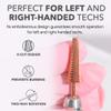 Kiara Sky XL 5-in-1 Medium Nail Drill Bit| 3/32"" Carbide Extra Long Multi-use Bit | 2-way Rotate Left and Right Handed - Rose Gold view 3