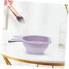 FOYTOKI 2pcs Makeup Brush Cleaner Bowl Rabbit Shaped Silicone Hanging Makeup Brush Cleaner view 2